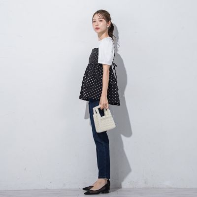 ドットビスチェ≪手洗い可能≫ | QUEENS COURT（Women）/クイーンズ