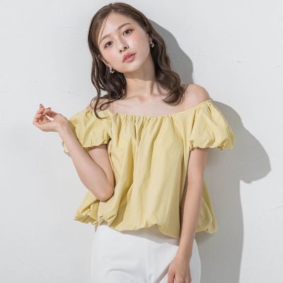 ２WAYオフショルダーブラウス≪洗濯機で洗える≫ LAUTREAMONT｜2WAYオフショルダーブラウス≪洗濯機で洗える
