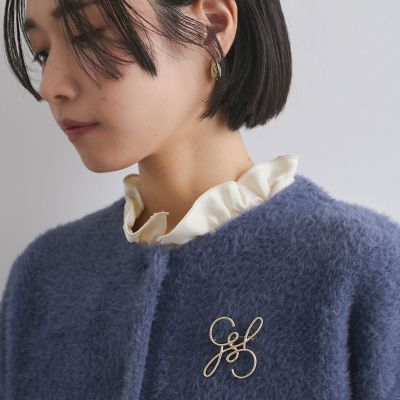フリルチョーカー風アクセントブラウス≪セットアップ対応／洗濯機で洗える≫