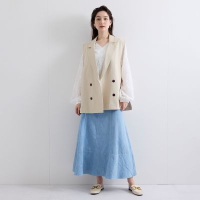フラワーレースプルブラウス≪手洗い可能≫