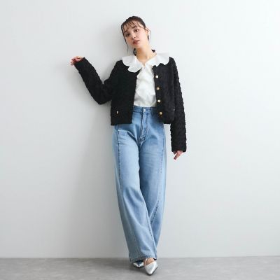 ラッフルフリルブラウス≪手洗い可能≫