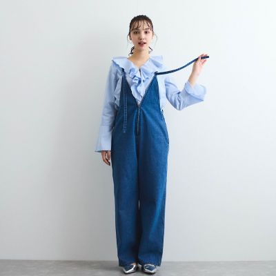 ラッフルフリルブラウス≪手洗い可能≫