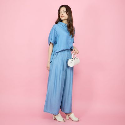バイオターンバックブラウス≪セットアップ対応／洗濯機で洗える≫
