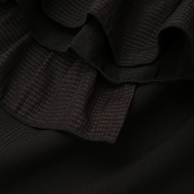 シフォンフリルノースリブラウス≪手洗い可能≫
