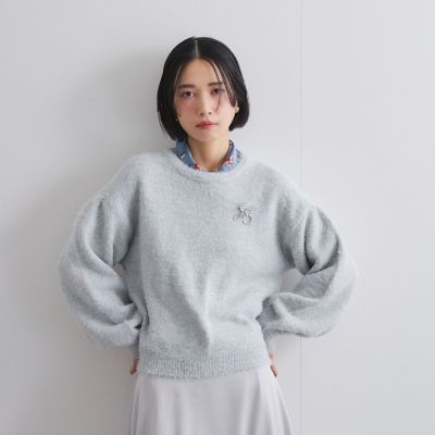 モチーフブローチ