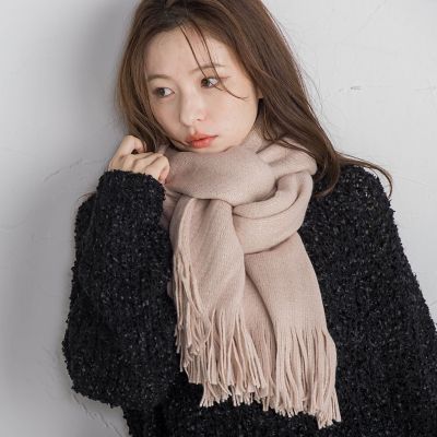 ＜QUEENS COURT（Women）＞アクリルフリンジストール