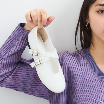 QUEENS COURT（Women）/クイーンズコート メタリックバングルパンプス