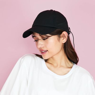 【Ｃａｓｓｅｌｉｎｉ】バックコードリボンキャップ