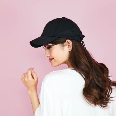 【Ｃａｓｓｅｌｉｎｉ】バックコードリボンキャップ
