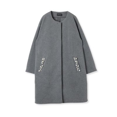 【大きいサイズ】ポケットパールコート