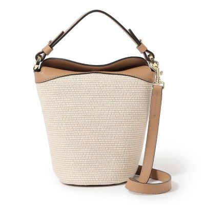 ＜AMACA (Women)＞ＬＯＲＩＳＴＥＬＬＡレザーコンビバケツバッグ