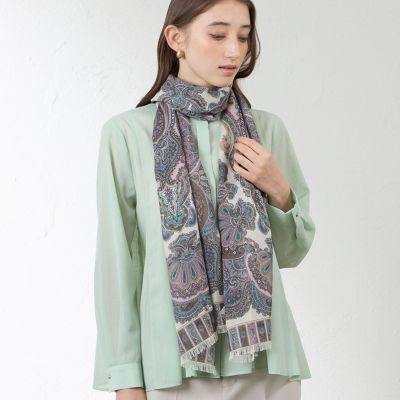 オールドマンズテーラー　 グレートマンズ　ストール ショール ARTICHOKE GAUZE SHAWL | R & D.M.Co