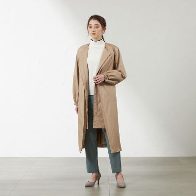 シルキータフタ3WAYコート | AMACA (Women)/アマカ | 三越伊勢丹