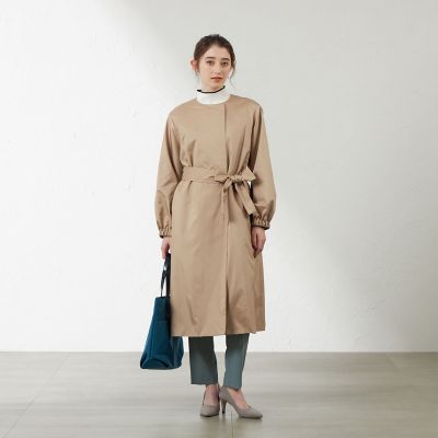 シルキータフタ3WAYコート | AMACA (Women)/アマカ | 三越伊勢丹