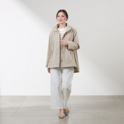 グレースメモリーソフト フード付きコート | AMACA (Women)/アマカ