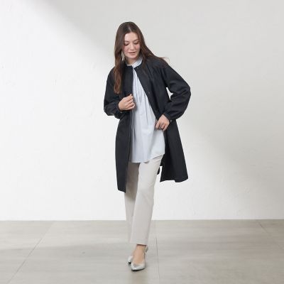 スタンドカラータフタコート | AMACA (Women)/アマカ | 三越伊勢丹
