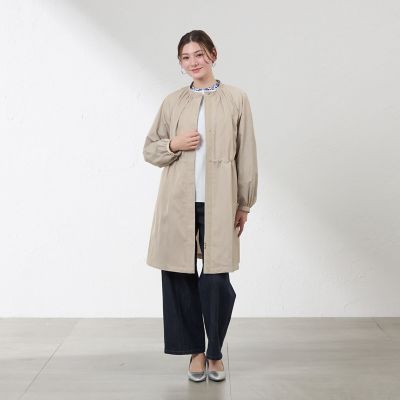 スタンドカラータフタコート | AMACA (Women)/アマカ | 三越伊勢丹