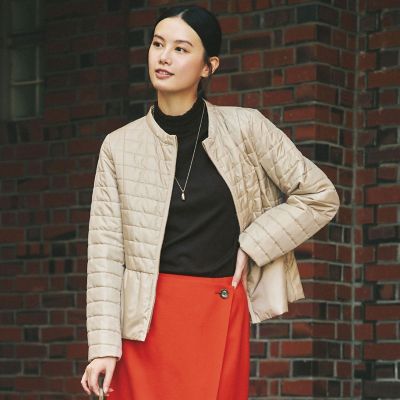 キルトミドルコートショートコート | AMACA (Women)/アマカ | 三越