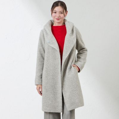 ＜AMACA (Women)＞【Ａｎｎｉｖｅｒｓａｒｙ　Ｐｉｅｃｅ】トンプキンパイルライトコート