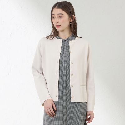 ＜AMACA (Women)＞光電子ニットジャケット