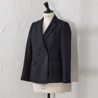 ＜AMACA (Women)＞【ＡＴＥＬＩＥＲ　ＣＯＬＬＥＣＴＩＯＮ】　ウールジャケット