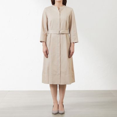 新品　 AMACA アマカ　ピケストレッチスキッパーワンピース40ベ49500円 ピケストレッチ スキッパーワンピース | AMACA (Women)/アマカ | 三越