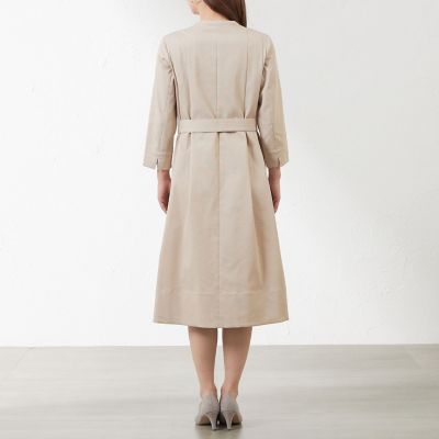 新品　 AMACA アマカ　ピケストレッチスキッパーワンピース40ベ49500円 ピケストレッチ スキッパーワンピース | AMACA (Women)/アマカ | 三越