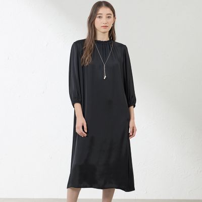 ＜AMACA (Women)＞ブライトストレッチワンピース