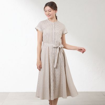美品✨バーバリー 現行タグ シャツワンピース ストライプ 6Y 116cm ストライプシャツワンピース | AMACA (Women)/アマカ | 三越伊勢丹