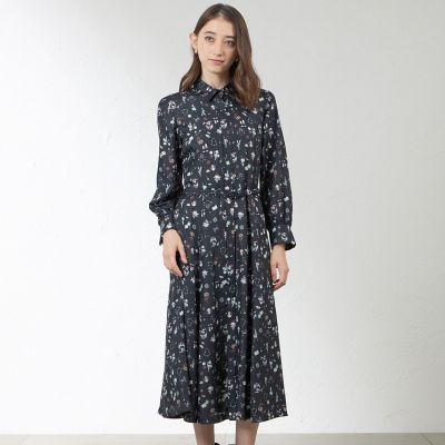 Le Marais プリントサテン ワンピース | AMACA (Women)/アマカ