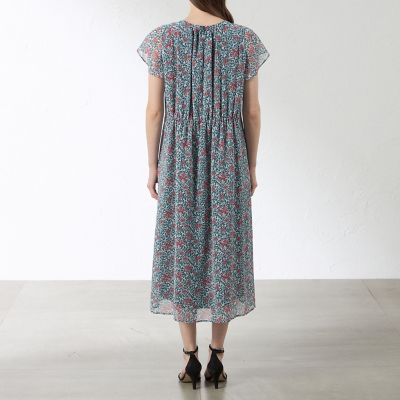 グリーンボタニカル シフォンワンピース | AMACA (Women)/アマカ 