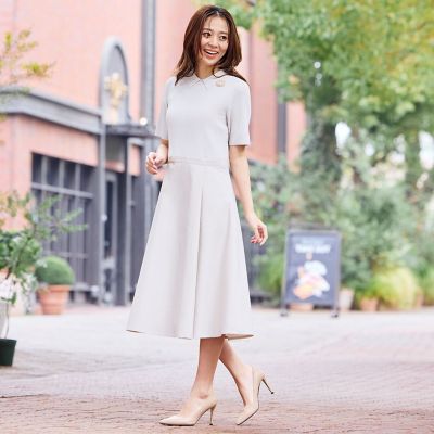タグ付き AMACA Precious Collection　コンビワンピース 布帛コンビニットワンピース | AMACA (Women)/アマカ | 三越伊勢丹