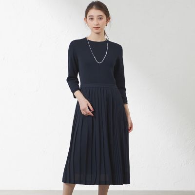 布帛コンビニットワンピワンピース | AMACA (Women)/アマカ | 三越