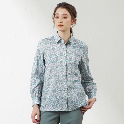 ＜AMACA (Women)＞【ＬＩＢＥＲＴＹ】タナローンシャツブラウス