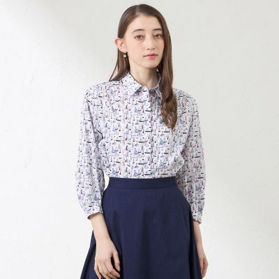 ＜AMACA (Women)＞【ＬＩＢＥＲＴＹ】Ｄｅｂｅｎ　タナローンブラウス