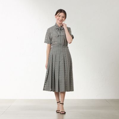 シズルチェック ボウタイブラウス | AMACA (Women)/アマカ | 三越