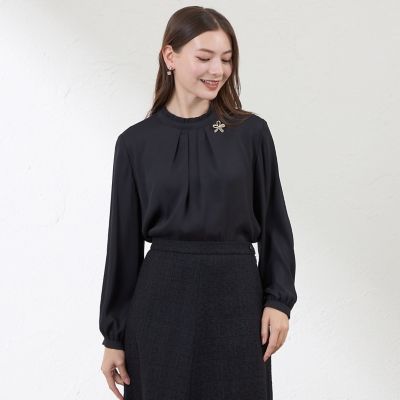 アマデウス様用 バックサテンジョーゼットブラウス | AMACA (Women)/アマカ | 三越