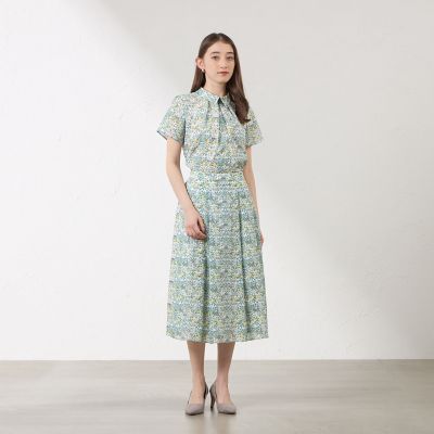 LIBERTY】ORCHARD プルオーバーブラウス | AMACA (Women 