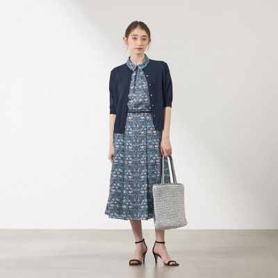 LIBERTY】ORCHARD プルオーバーブラウス | AMACA (Women