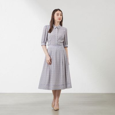 ビットプリント幾何ブラウス | AMACA (Women)/アマカ | 三越伊勢丹