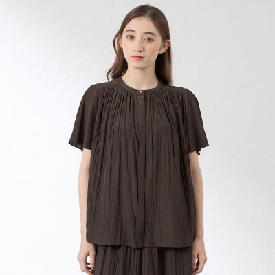 カ*ン様 sacai プリーツブラウス ソフトサテン プリーツブラウス | AMACA (Women)/アマカ | 三越伊勢丹