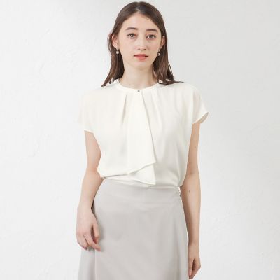 ＜AMACA (Women)＞バックサテンアムンゼンプルオーバー