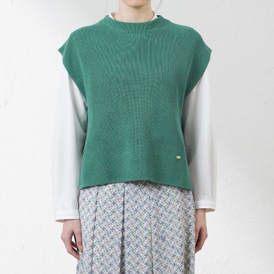 コットンコードニットベスト | AMACA (Women)/アマカ | 三越伊勢丹