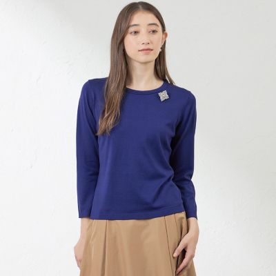 シルクコットンプルオーバーニット | AMACA (Women)/アマカ | 三越