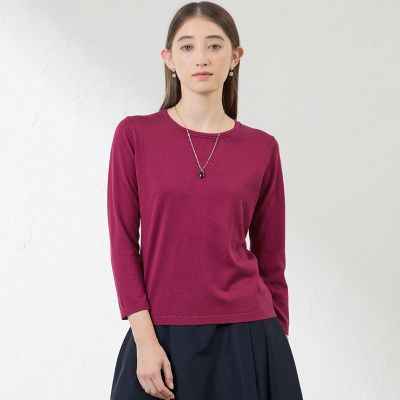 シルクコットンプルオーバーニット | AMACA (Women)/アマカ | 三越