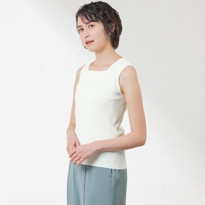 レーヨンストレッチタンクトップ | AMACA (Women)/アマカ | 三越伊勢丹
