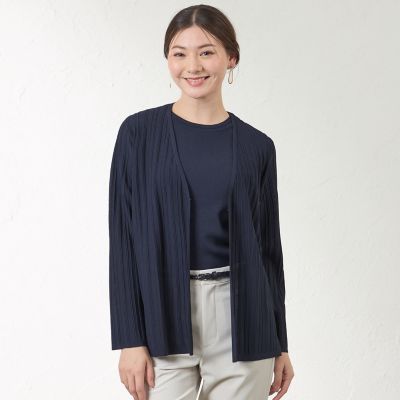 ドライレーヨンストレッチ 着流しカーディガン | AMACA (Women)/アマカ