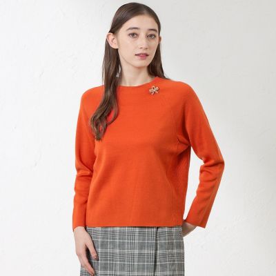 ウールミックスミラノリブニットプルオーバー | AMACA (Women)/アマカ