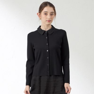 格子レースカーディガン | BLUE LABEL CRESTBRIDGE (Women)/ブルー