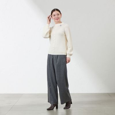 ウォッシャブルウールケーブルニット | AMACA (Women)/アマカ | 三越